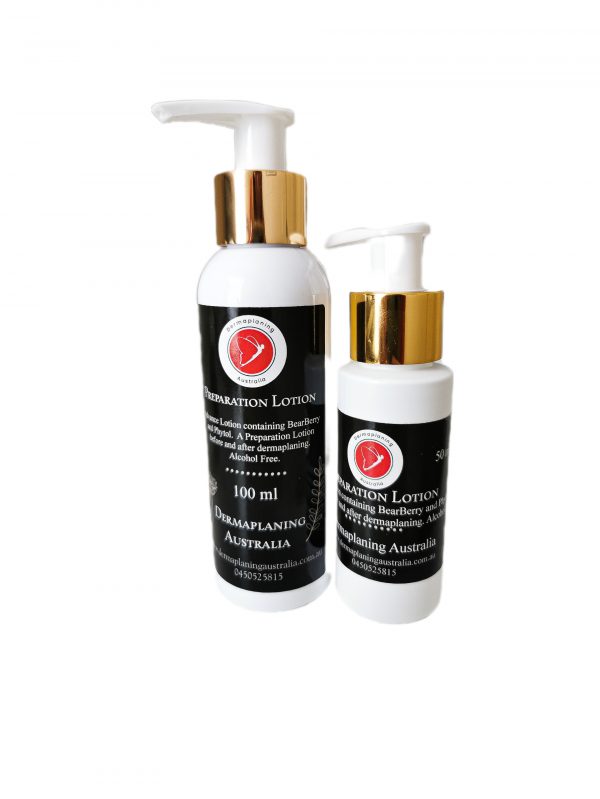 DERMAPLANING - PREPARATION LOTION (ALCOHOL FREE) - 50ml, 100ml