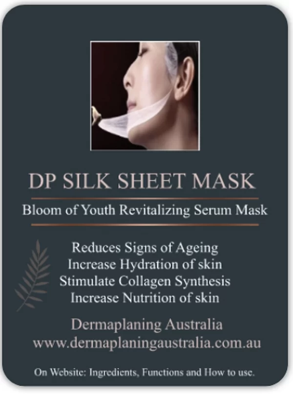 Silk-Sheet-Mask-Bloom-Youth-Revitalizing-Serum-Mask-Best-Beauty-Products-Dermaplaning-Tauranga-NZ