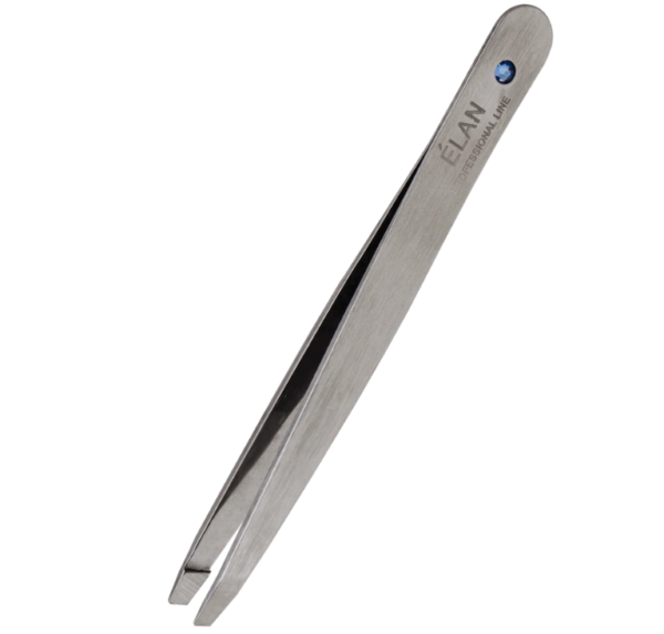 Elan-Professional-Eyebrows-Slanted-Tweezers-Silver-Hamilton-Beauty-Supply-Store-NZ