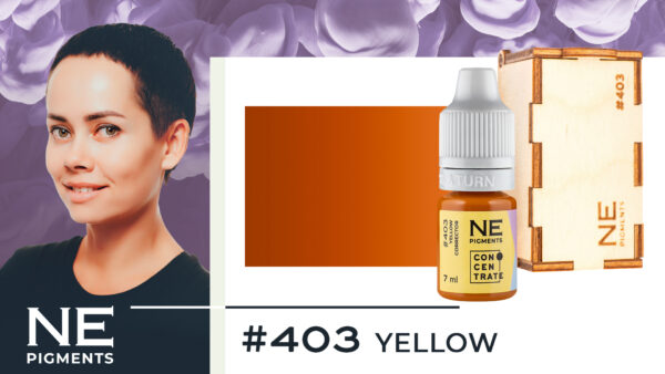 NE PIGMENTS Corrector YELLOW #403, 7 ml - Image 2