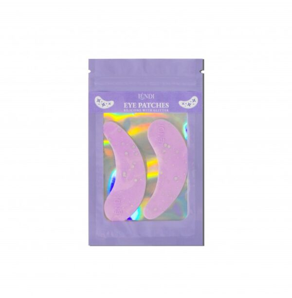 Lendi-Eye-Patches-Silicone-with-Glitter-Purple-Brows-Boutique-New-Zealand-Beauty-Supply-Store