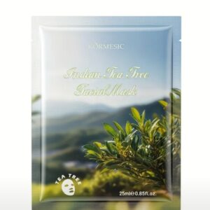 Kormesic-Indian-Tea-tree-Facial-Sheet-Mask-Buy-Online-Brows-Boutique-Nelson-NZ