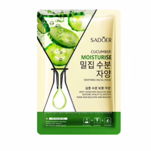 Sadoer-Facial-Mask-Sheet-Cucumber-Online-beauty-Supplies-Tauranga-NZ
