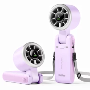 Portable Turbo Fan, 5 adjustable wind speeds